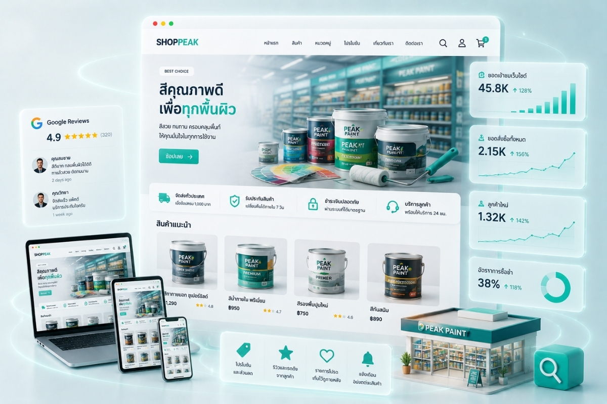 Ecommerce Website Mockup
